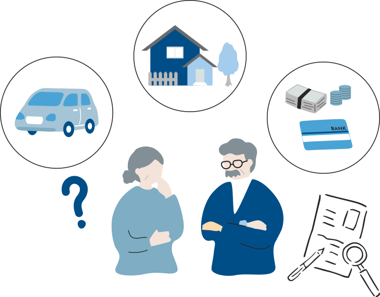 はじめての相続、とつぜんの相続でお困りになられている方へ